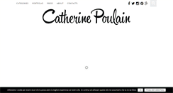Desktop Screenshot of catherinepoulain.com